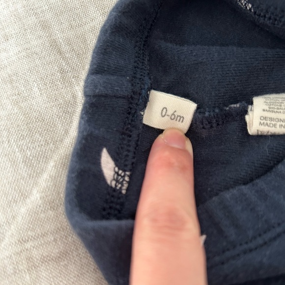 Organic Zoo black midnight bodysuit and leggins - Picture 4 of 4